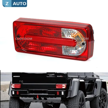 Автомобильный красный светодиодный задний фонарь для Mercedes-Benz W463 G500 G550 G55 G63, задний фонарь заднего бампера, стоп-сигнал, Автомобильные запчасти Изображение