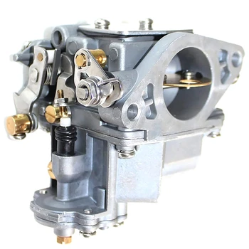 66M-14301-10 Двигатель Карбюратор Из Алюминиевого Сплава Двигатель Карбюратор Для Yamaha 4-Тактный Подвесной Мотор Мощностью 15 Лошадиных сил Изображение