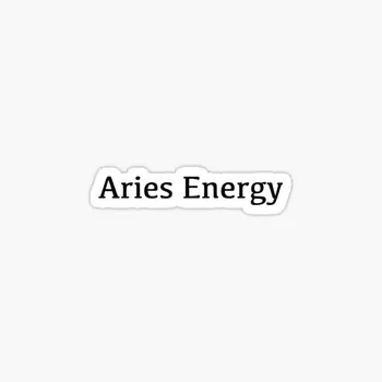 Aries Energy 5 шт. наклейки для автомобиля, наклейки на багаж, Детский фон для автомобиля, Забавное окно, гостиная, Бутылки для воды, ноутбук Изображение