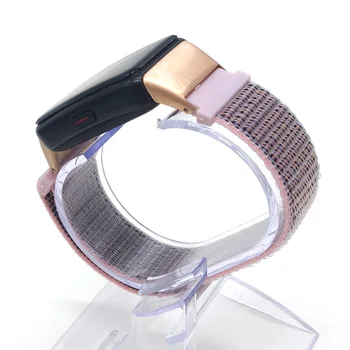 Forwelleny 18 мм нейлоновый ремешок для Huawei Honor Band 6 Браслет ремень браслет Металлический разъем Наручный ремень Изображение