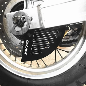 Для Honda XRV 750 Africa Twin Аксессуары для мотоциклов XRV750 Africa Twin Алюминиевый Защитный кожух заднего тормозного диска с ЧПУ Изображение