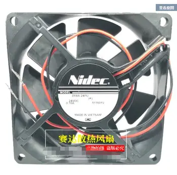 Nidec PD04010LS4 DC 24V 0.10A 80x80x25 мм 2-проводной Серверный вентилятор охлаждения Изображение
