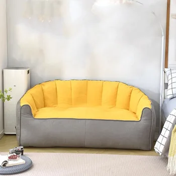 Складные элегантные диваны Современная гостиная скандинавские дизайнерские диваны Гостиная Кемпинг офис Индивидуальный салон канапе Японская мебель Изображение