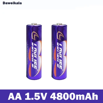Батарея AA1.5V 4800mAh AA/AAA 1,5 В, Полимерная литий-ионная батарея AA/AAA Изображение