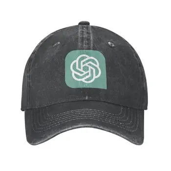 Новая изготовленная на заказ бейсбольная кепка с искусственным интеллектом из хлопка для мужчин и женщин, летняя Регулируемая шляпа для папы Изображение