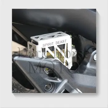 Крышка масляного бака заднего тормоза из нержавеющей стали, крышка масляного стакана, защитная крышка, индивидуальное изменение для ZONTES ZT 155-G2 G2-155 Изображение