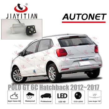 JiaYiTian камера заднего вида для VW POLO GT POLO Хэтчбек 6C 2012 ~ 2020 CCD ночного Видения Обратная Резервная парковочная камера номерной знак Изображение