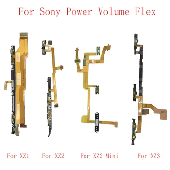 Кнопка Включения Выключения Питания Переключатель Громкости Управления Гибкий Кабель Лента Для Sony XZ1 XZ2 XZ2 Mini XZ3 Боковая кнопка Регулировки громкости Питания Flex Изображение