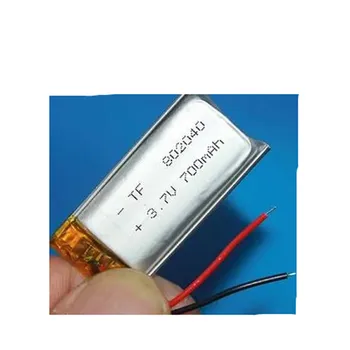802040 полимерная литий-ионная аккумуляторная батарея Li-po 3,7 В 700 мАч Изображение