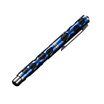 Титановый сплав углеродистая пайка тактическая ручка наружная женская ручка для самообороны многофункциональный инструмент для разбивания окон Изображение