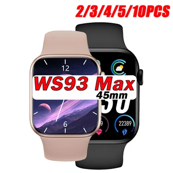 Умные часы WS93 Max 2023 IWO Для Женщин И Мужчин Серии 8 Новые БОЛЬШИЕ 2,0 Дюймовые GPS Беспроводная зарядка Телефонная книга Спортивные Режимы Bluetooth Вызов Изображение