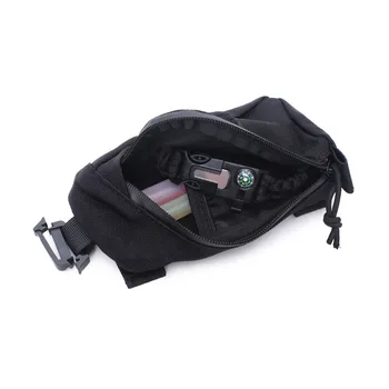 Тактический чехол Molle, военная сумка EDC для инструментов, чехол для телефона, сумка для охотничьих принадлежностей, сумка на плечевой ремень, Компактная сумка для пеших прогулок на открытом воздухе Изображение