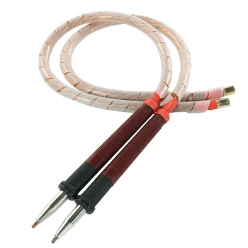 Можно выбрать ручку для точечной сварки SUNKKO 75A с квадратным кабелем 25/35, которую можно использовать для сварочной ручки для точечной сварки 811A 801H 75A Изображение