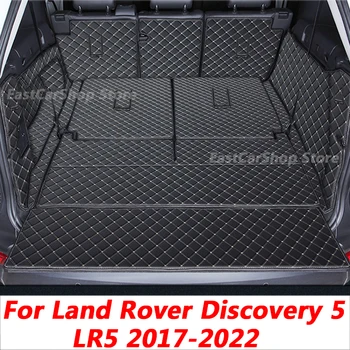 Для Land Rover Discovery 5 L462 2017-2022, Автомобильный коврик для заднего багажника, накладка для багажника, Аксессуары для заднего багажника Изображение
