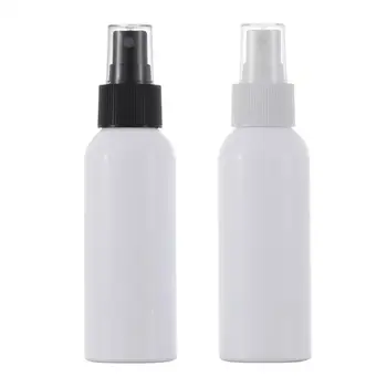 100 мл Пустой пластиковой ПЭТ-бутылки с белым спреем, косметический насос для путешествий, Многоразовый контейнер для духов LX4001 Изображение