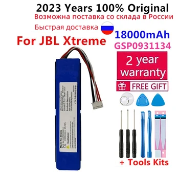 2023 100% Оригинальный Новый аккумулятор емкостью 18000 мАч 37.0Втч для JBL xtreme 1 extreme Xtreme 1 GSP0931134 Batterie с отслеживающим номером и инструментами Изображение