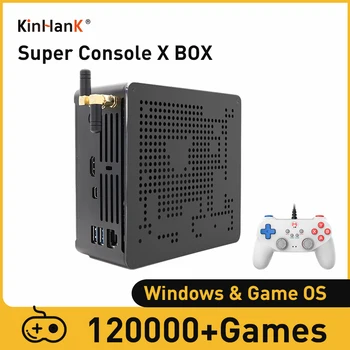Super Console Box WIFI Ретро Игровая консоль Windows 10 Pro С игровой мини-консолью 63000 4K HD Для PS2/WII/WIIU/GAMECUBE Изображение