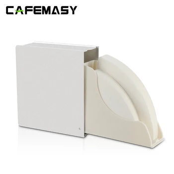 Пластиковая Коробка Для Хранения Фильтровальной бумаги CAFEMASY для кофе Пылезащитная и влагостойкая Бумажная Коробка для Хранения фильтровальной бумаги для кофе Изображение