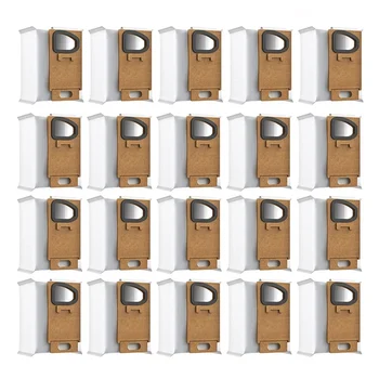 20 шт. сменных мешков для пыли для пылесоса Xiaomi Roborock H7 H6, сумки из нетканого материала, аксессуары Изображение