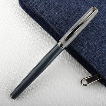 Роскошная Металлическая Авторучка 5016 с наконечником 0,38 мм, Деловые Офисные Школьные принадлежности, чернильные ручки для письма Изображение