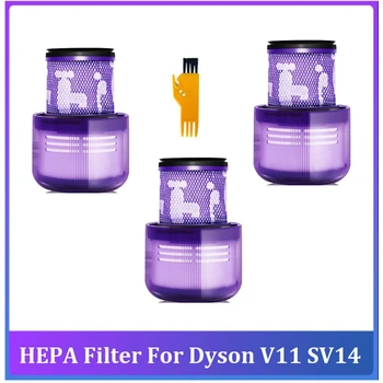 HEPA Фильтр Аксессуары Для Беспроводного пылесоса Моющийся Фильтр Для Dysons V11 SV14 Изображение