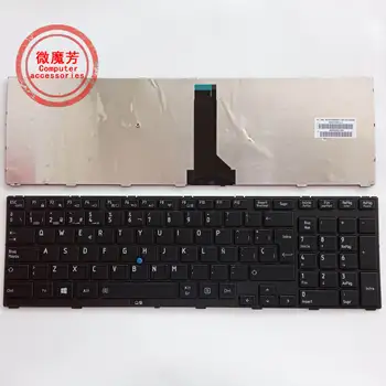 Клавиатура US/SP для Toshiba для Tecra R850 R950 R960 Заменить клавиатуру ноутбука рамкой Изображение