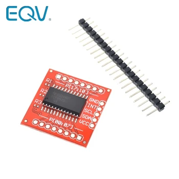Модуль расширения ввода-вывода EQV PCF8575 IIC I2C 16 битных портов ввода-вывода SMBus Для Arduino Изображение