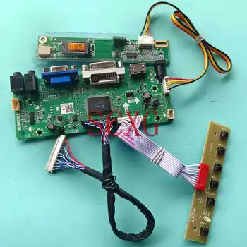 Плата контроллера с матрицей ЖК-дисплея Подходит для LQ150X1LHC3 B LQ150X1LHS2, совместимая с VGA DVI HDMI, 30 Pin LVDS DIY Kit 1024*768 1CCFL 15