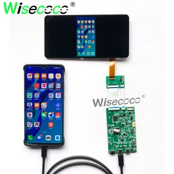 Wisecoco Raspberry Pi 7-дюймовый сенсорный экран 1920x1080 Orange Pi Android TV Box Игровая приставка ЖК-дисплей USB-C Плата драйвера Изображение