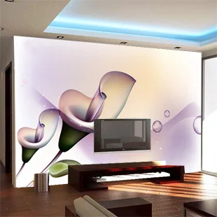 Большая фреска диван-кровать спальня гостиная ТВ фон 3D обои 3D наклейки на обои Изображение