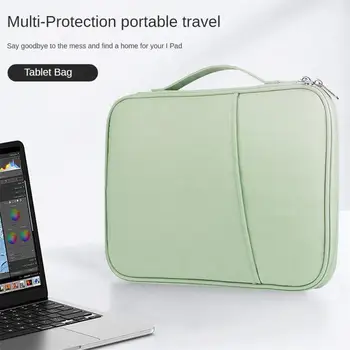 Чехол-сумочка для iPad Samsung 11-13in чехол-сумка с рукавом Модный противоударный защитный чехол с несколькими карманами Изображение