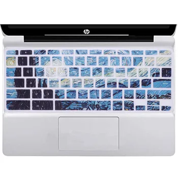 Силиконовый чехол для клавиатуры HP Chromebook 11x360 11,6 