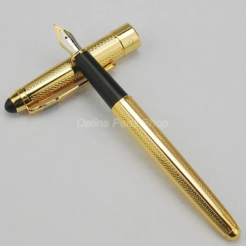 Перьевая ручка Jinhao Elegant Golden M с кончиком 0,5 мм JF008 Изображение