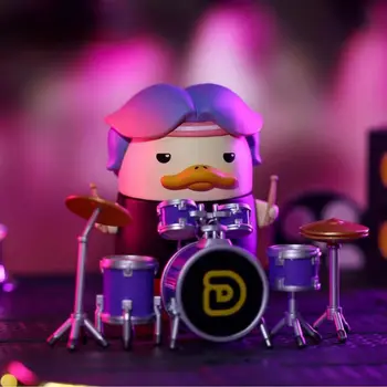 Серия Duckoo Music Festival оригинальный popmart Blind Box Caixas Supresas Кавайные Фигурки Аниме Игрушки Таинственная Сумка Милые Подарки Изображение