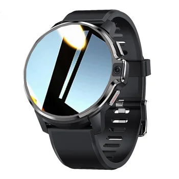 2023 Смарт-часы Мужские 4G GPS WIFI с двумя камерами, 1050 мАч, Большая Батарея, 64 ГБ ПЗУ, Поддержка Sim-карты, Спортивный Монитор сердечного ритма, Android 9,1 Изображение