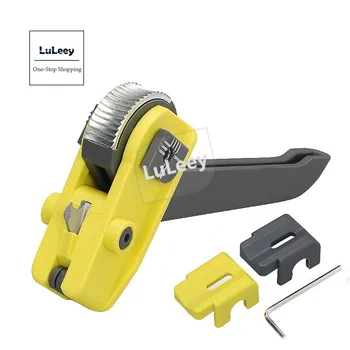 Открывалка для оптоволоконного кабеля, Устройство для зачистки проводов, Инструменты для продольного оптического кабеля желтого цвета Изображение