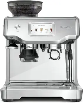 Летняя скидка 50% На кофемашину Breville BES880BSS Barista Touch для приготовления эспрессо из матовой нержавеющей стали Изображение