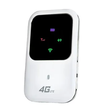 Автомобильный мобильный широкополосный карманный беспроводной маршрутизатор 2.4G, устройство обмена данными со скоростью 100 Мбит/с, точка доступа, SIM-карта, разблокированный слот Wi-Fi, модем, стиль B Изображение