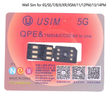 Универсальная карта разблокировки USIM для серии U-SIM 5G Pro серии IP6s-IP14PM Изображение