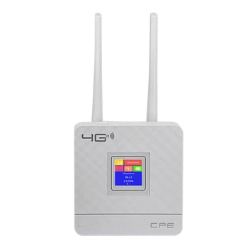 Домашний 3G 4G маршрутизатор CPE903 LTE, внешние антенны, WiFi модем, беспроводной маршрутизатор CPE С портом RJ45 и слотом для SIM-карты, штепсельная вилка США Изображение
