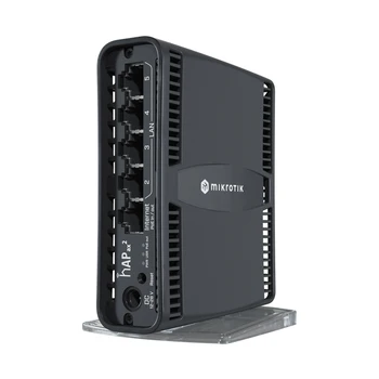 MikroTik C52iG-5HaxD2HaxD-TC AX1800 1,8 Гбит /с WiFi 6 Маршрутизатор с поддержкой портов ax2 PoE-in и PoE-out 802.11ax WPA3 5x10/100/1000 Ethernet Изображение