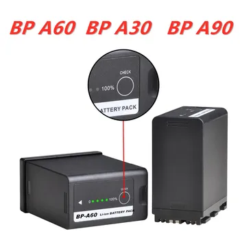 1Шт 12000 мАч Батарея BP-A60 BP A60 для Canon BP-A60 BP-A65 BP-A90 BP-A30 US 0870C002, EOS C200, EOS C200B, EOS C220B Изображение
