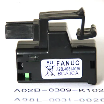 Лот 1/2 Шт. Промышленный аккумулятор A98L-0031-0026 PLC для промышленной системы Fanuc CNC PLC A02b-0309-k102 3V 1750mAh Аккумулятор Изображение