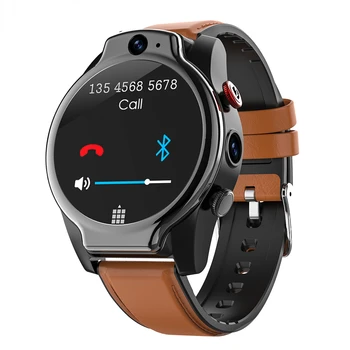 LEM14 Смарт-часы 2021 Новый Android 10 5ATM Водонепроницаемый 4 ГБ 64 ГБ 5 МП Камера 1100 мАч Батарея 1,6 Дюйма 4G GPS WiFi Умные Часы Изображение