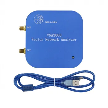 Векторный сетевой анализатор VNA3000 с частотой от 1 МГц до 3 ГГц, антенный анализатор для тестирования антенны Wifi 2.4G Изображение