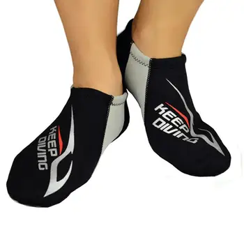 Короткие носки из неопрена Mounchain 3 мм, разноцветные, для дайвинга, нескользящие, теплая пляжная обувь для плавания, снаряжение для подводного плавания Изображение
