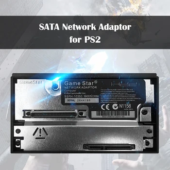 Портативный адаптер сетевой карты для игровой консоли PS2 с интерфейсом SATA/IDE, универсальная консоль с 2,5/3,5 дюймовым жестким диском для Sony Playstation 2 Изображение
