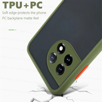 Чехол Для OnePlus 11 5G Case OnePlus 11 5G Cases Противоударный Mate PC Мягкий TPU Жесткий Задний Защитный Чехол Для Телефона OnePlus 11 Изображение