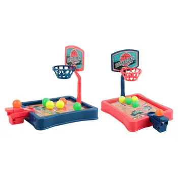Пальчиковая мини-баскетбольная машина для детей, взрослых, детская игрушка, забавная вечеринка, настольная баскетбольная игра для мальчиков и девочек Изображение