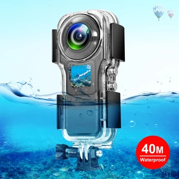 Для Insta360 One RS 1-Дюймовый 360 Edition 40-метровый подводный водонепроницаемый корпус Изображение